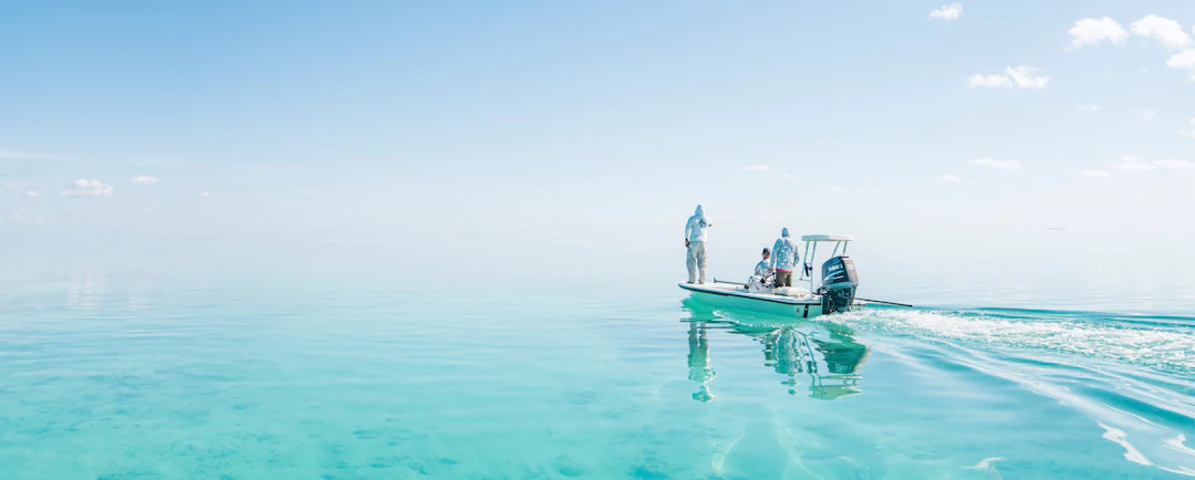 View through 580 polarized lenses - enhanced clarity